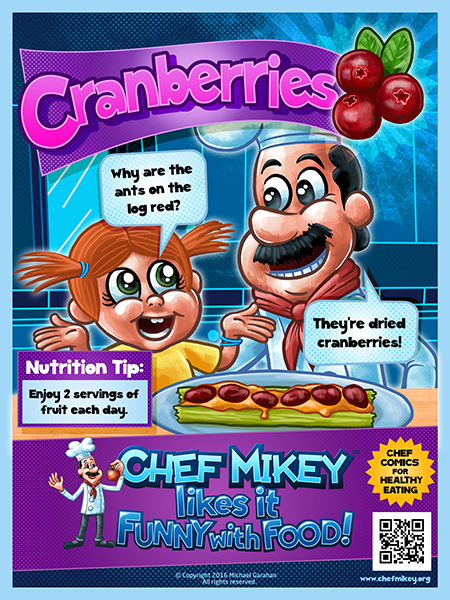 Funny with Food - Cranberries